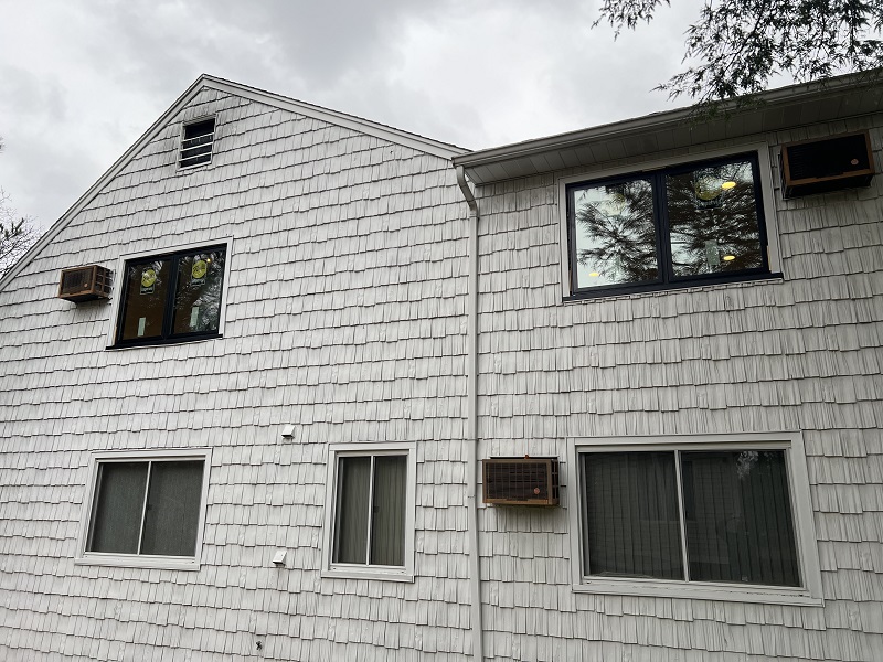 Black Window Installation